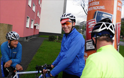 Fr&ouml;hlich am Start