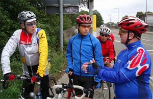 Der Chef sagt "Schwimmen !"